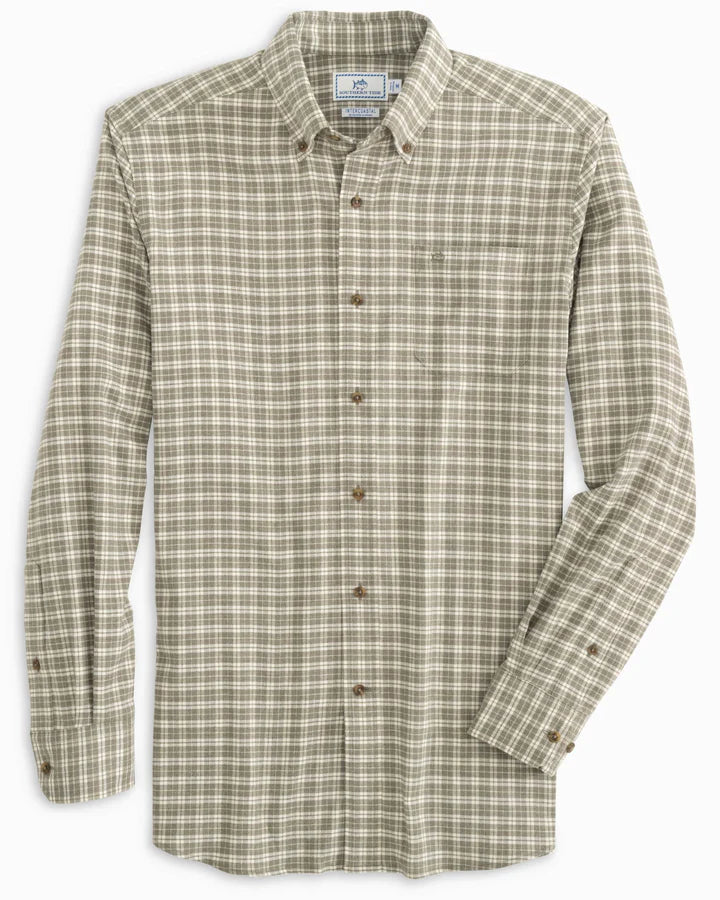 Flannel Canton Plaid Intercoastal Sport Shirt – docksquareclothiers