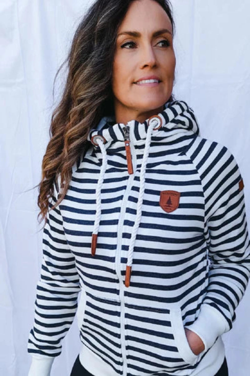 Hera Stripe Hoodie