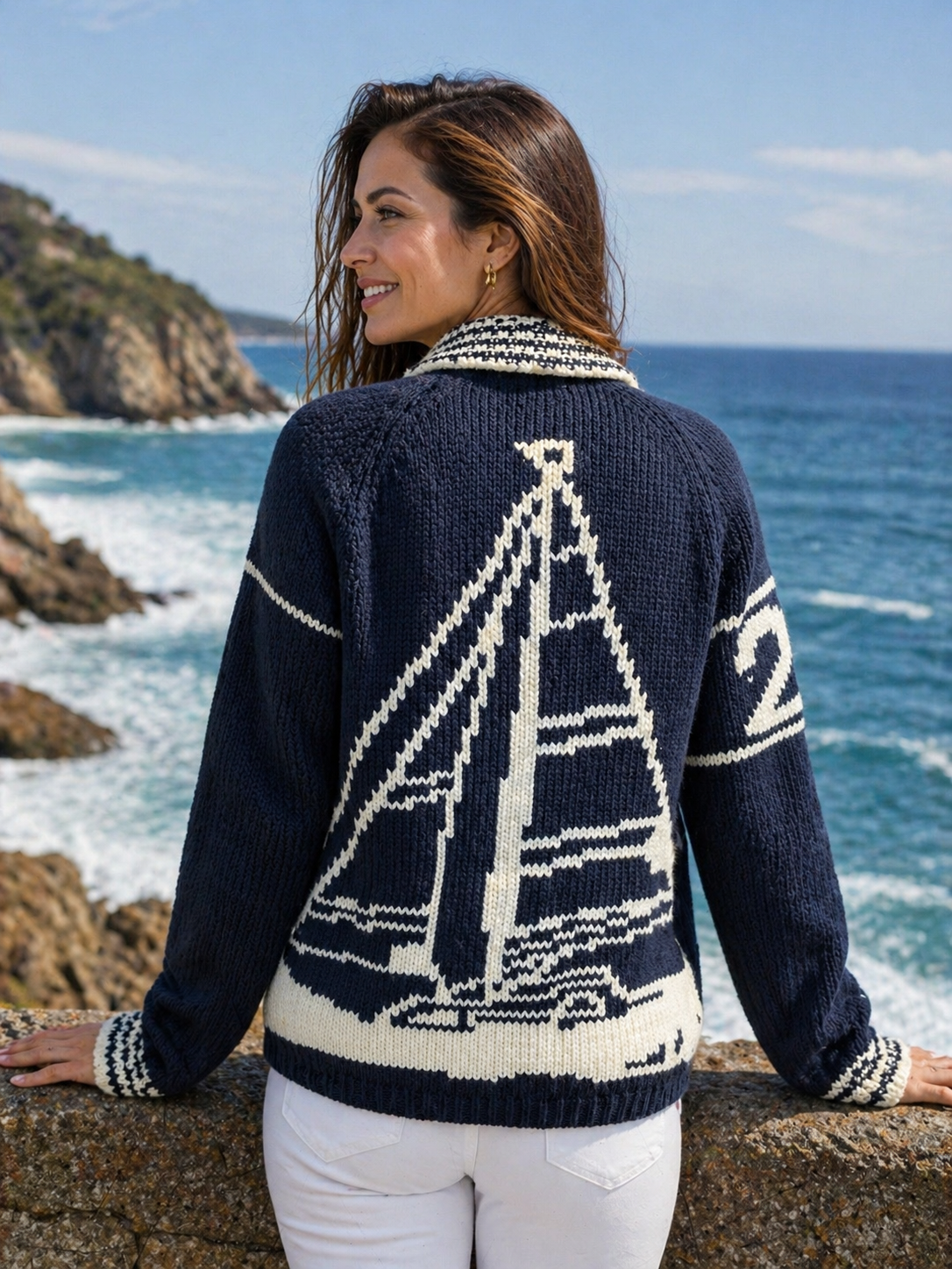 Kennebunkport 1653 Sailboat Cardigan – docksquareclothiers