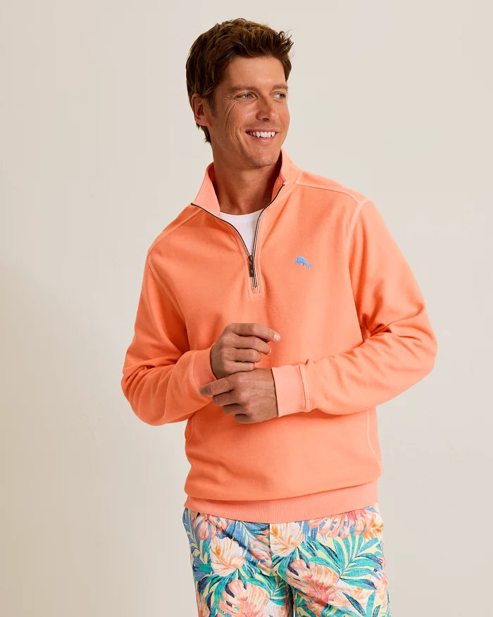 Montego Beach Half-Zip Sweatshirt – docksquareclothiers Montego Beach Half-Zip Sweatshirt – docksquareclothiers