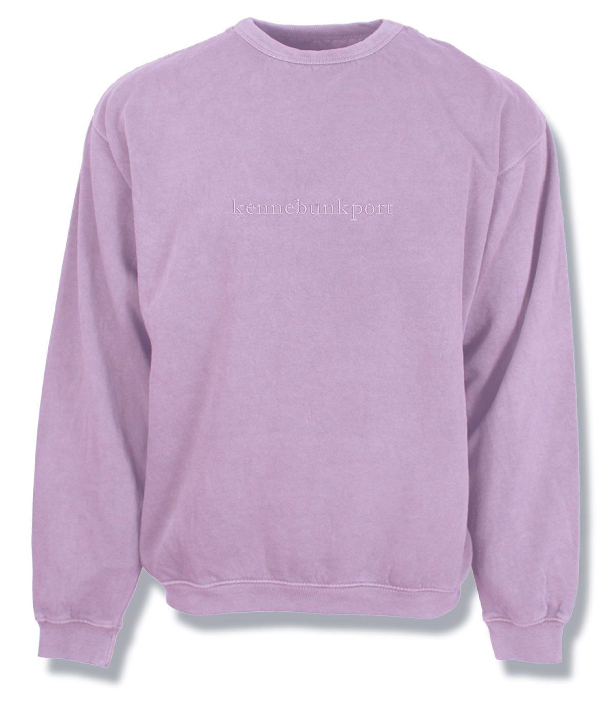 Kennebunkport Lower Case Embroidered Crew Sweatshirt