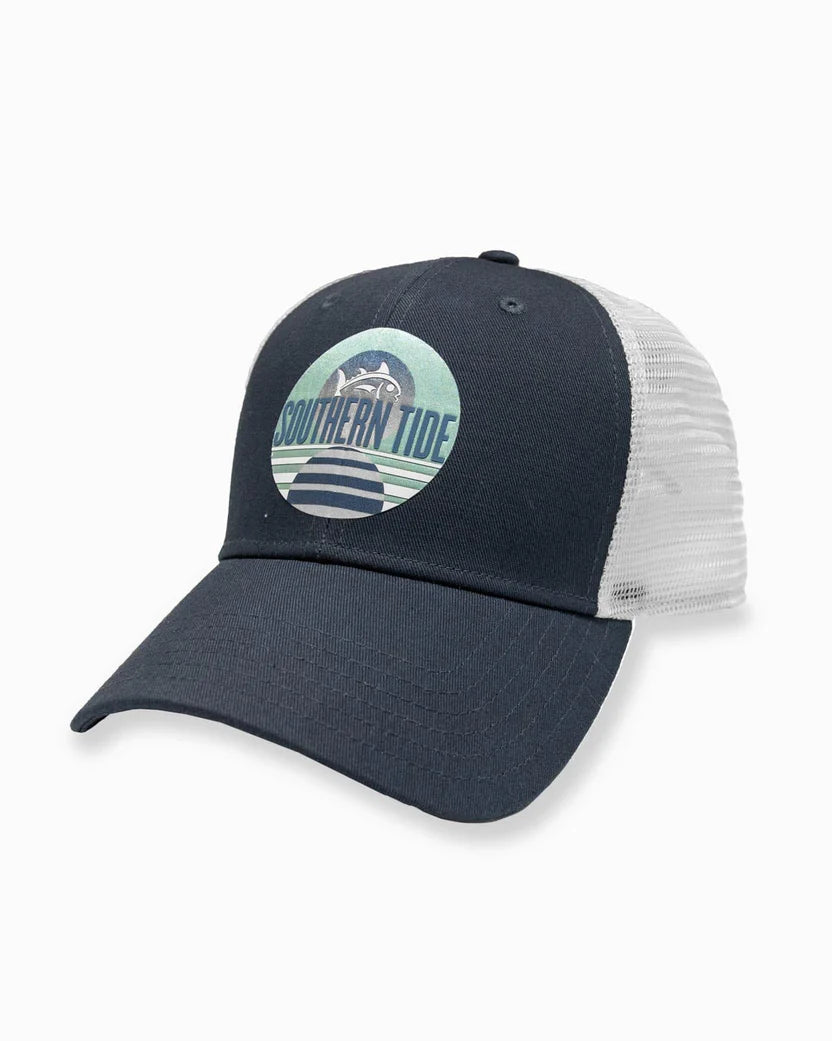 Skipjack and Stripes Trucker Hat docksquareclothiers