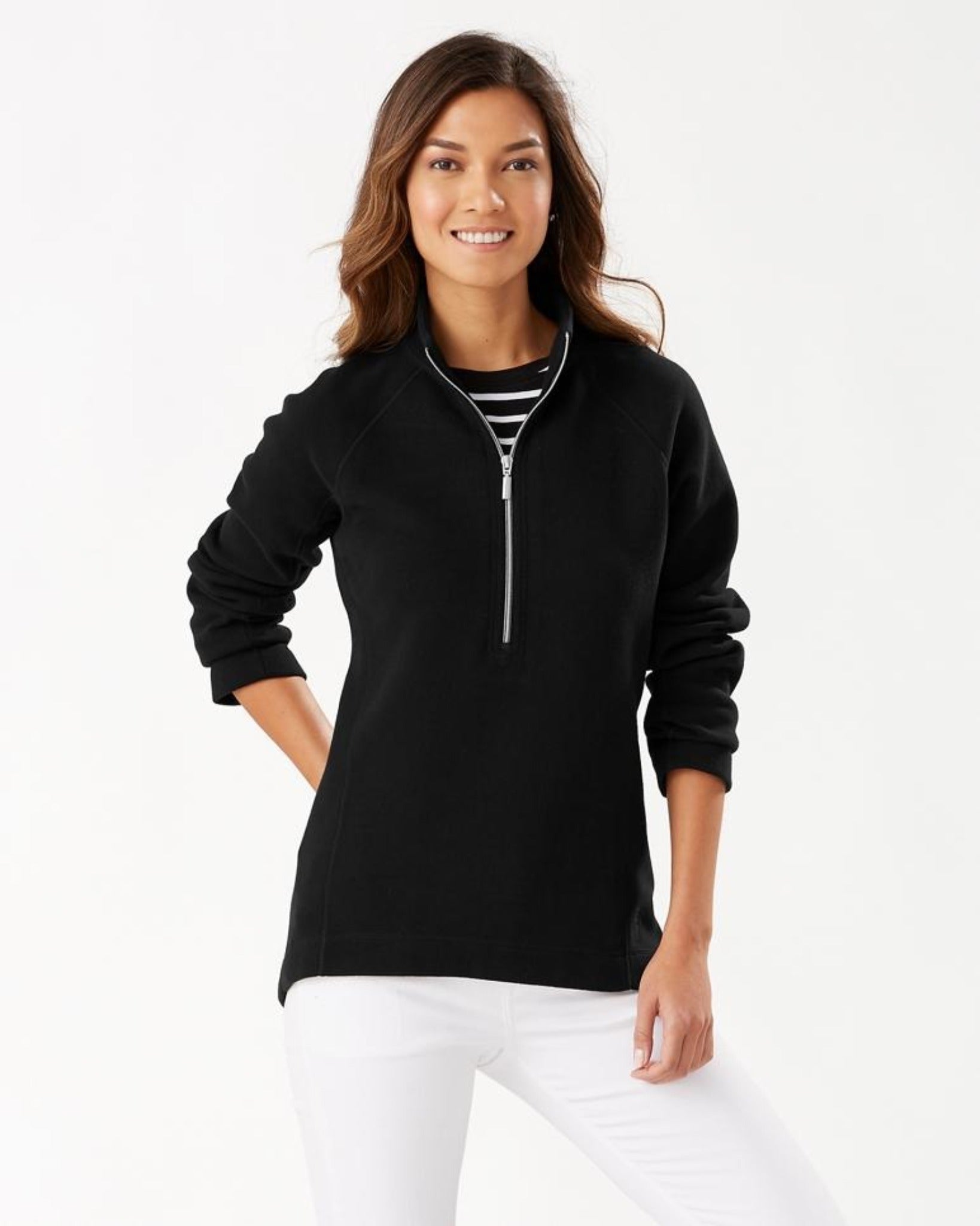 The New Aruba Half-Zip Sweatshirt – docksquareclothiers