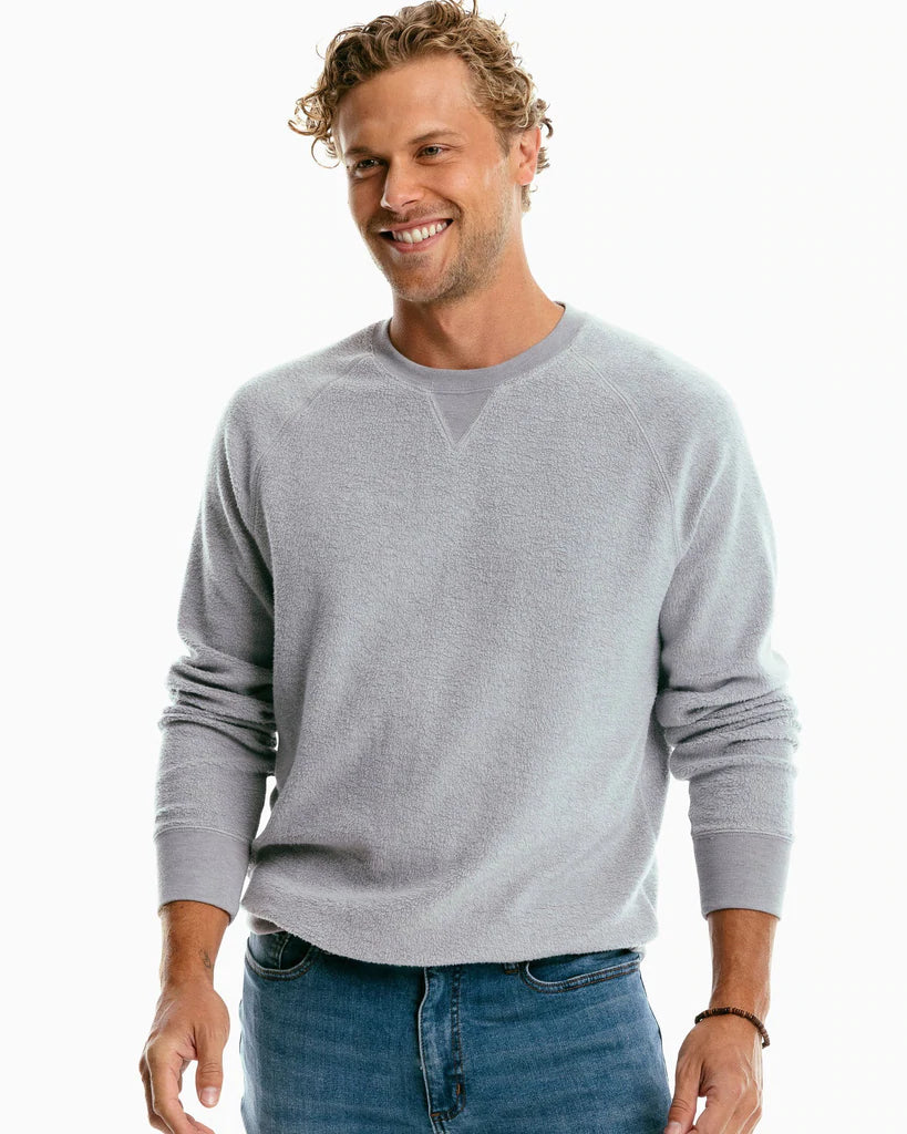 Beachside Heather Sun Farer Crew Pullover